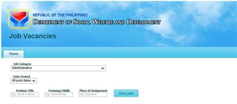 www.dswd.gov.ph job hiring 2024|Latest Job .